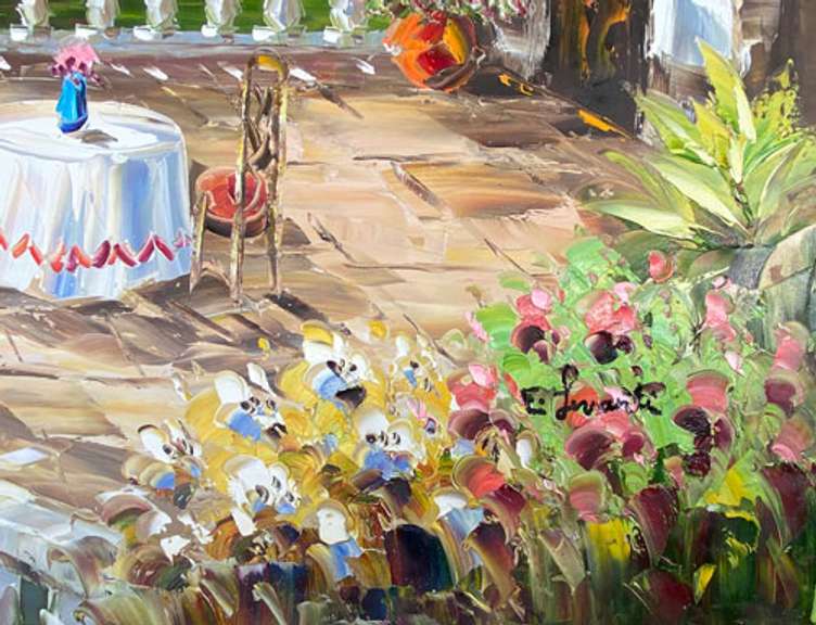 ONE OF A KIND BEAUTIFUL PAINTING ON CANVAS