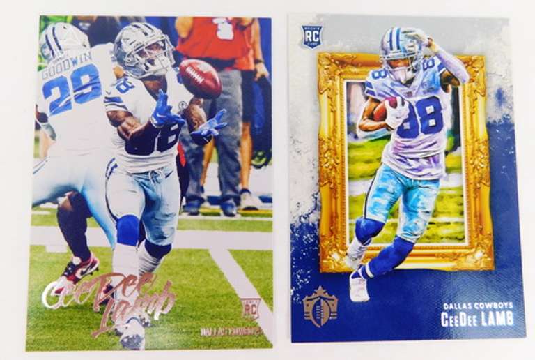 2 Cee Dee Lamb 2020 Rookie Football Cards