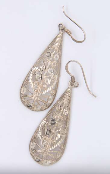Vintage Sterling silver Dangle Earrings