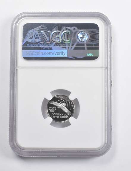PF70 UCAM 1997-W $10 American Platinum Eagle 1/10 Oz Platinum NGC