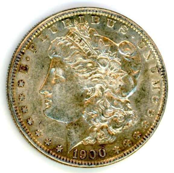 1900-O Morgan Silver Dollar