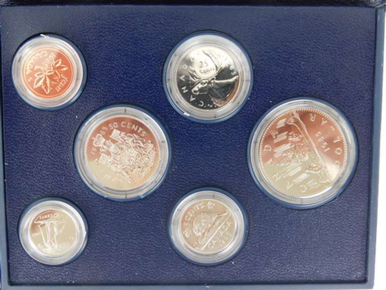 2 Royal Canadian Mint Specimen Coin Sets