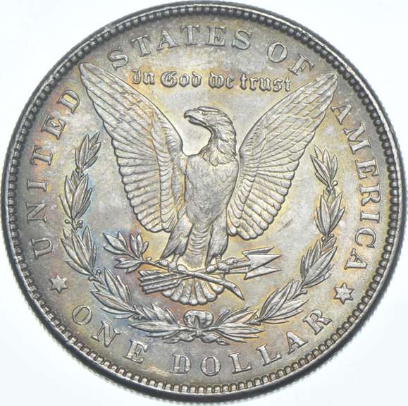1886 Morgan Silver Dollar - Toned