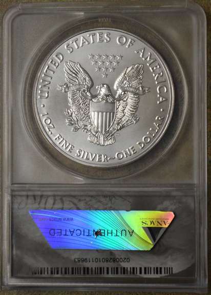 2020 American Silver Eagle ANACS MS70 First Strike