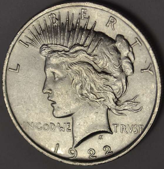 1922 Silver Peace Dollar Uncirculated