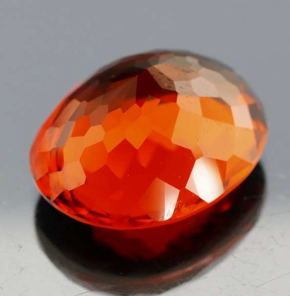 Ravishing top color 37.35ct high caliber Hydrothermal Citrine