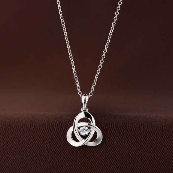 Olympic looking dancing Stone Pendant