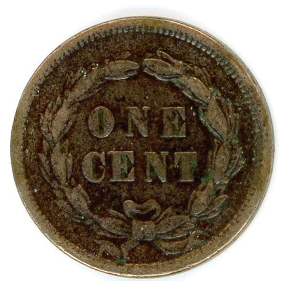 1859 Copper Nickel Indian Head Cent