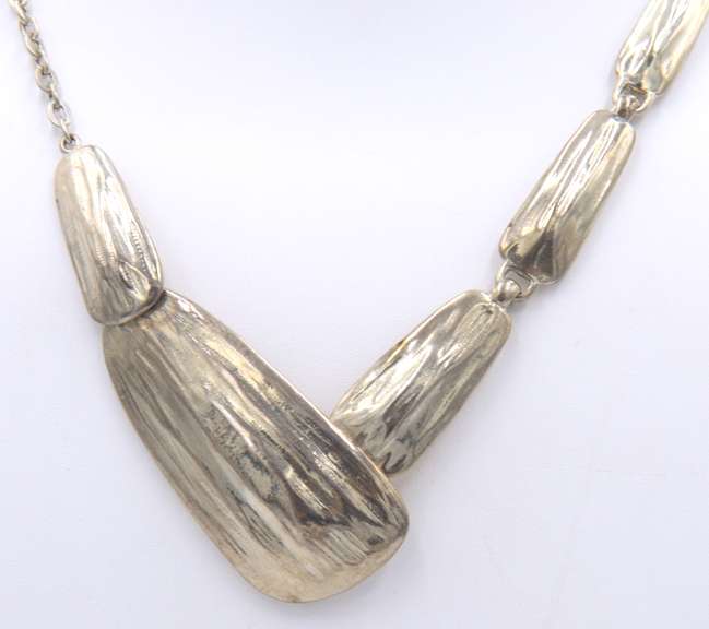 Vintage 925 Sterling Silver Adjustable Necklace