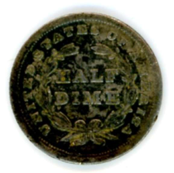 1838 Liberty Seated Half Dime