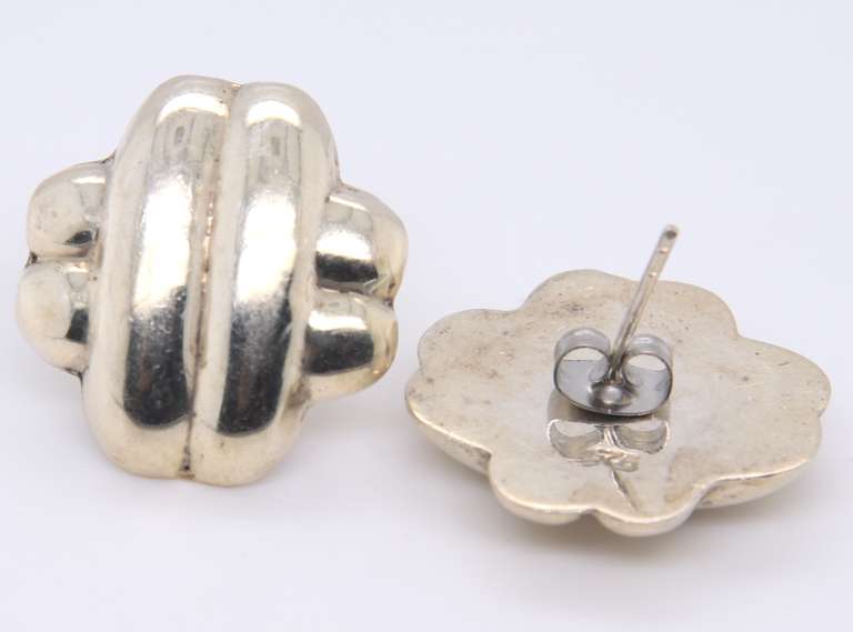 Vintage Sterling Silver Earrings