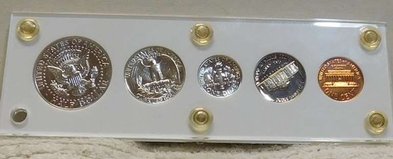 1964 PROOF Set GEM custom plastic holder