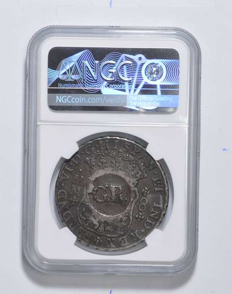 XF40 (1758) Jamaica 6S/8P LG GR C/S On Mexico 8R 1757MO MM C/S:XF NGC