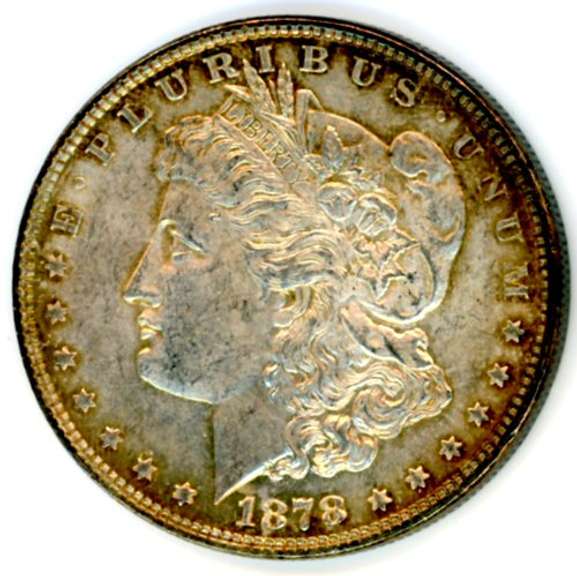 1878 7TF Morgan Silver Dollar