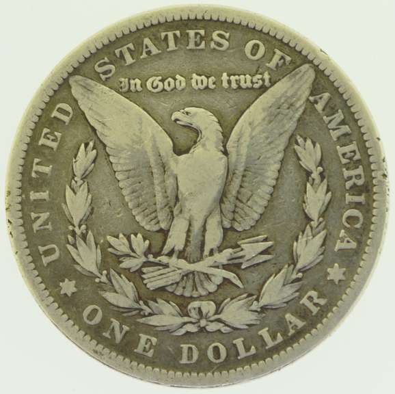 1880 Morgan Silver Dollar $1 US Silver Coin