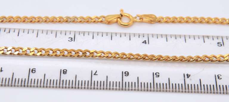 Lot of 2 Italian Sterling Silver Chain Necklaces