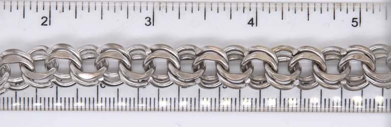 Vintage Sterling Silver Charm Bracelet