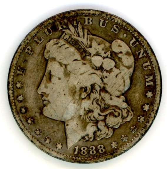 1888-O Morgan Silver Dollar