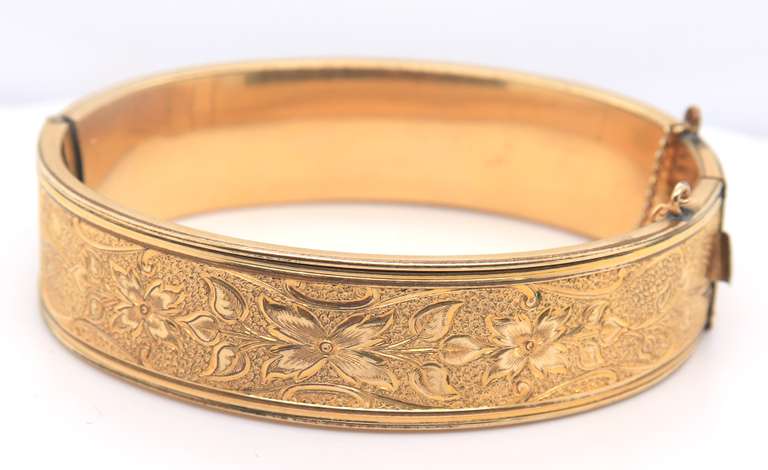 Gold Plated Bangle Bracelet