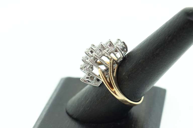 LADIES 14K GOLD WITH 3.00 CARAT DIAMONDS