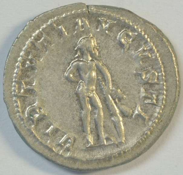 Near Mint Gordian III Roman Silver Denarius, 238-244 AD