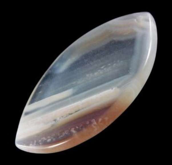 Gorgeous 21.51ct striped Agate cabochon