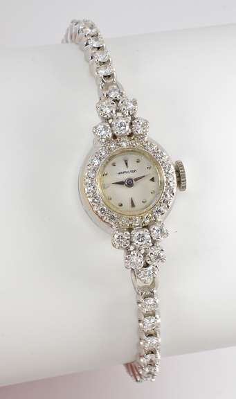 Impressive Hamilton Ladies Watch with Diamonds