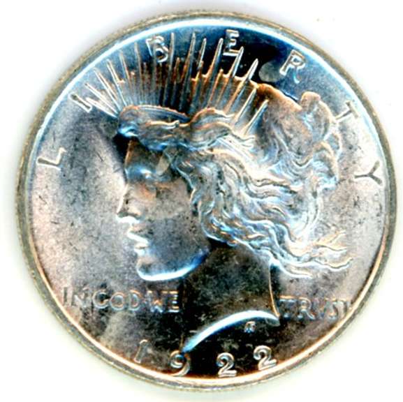 1922 Peace Silver Dollar