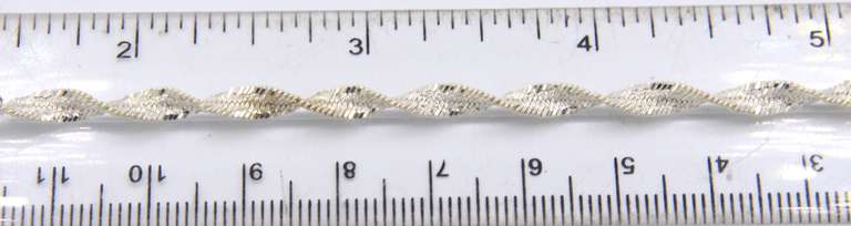 Lot of 2 Sterling Silver Chain Necklaces