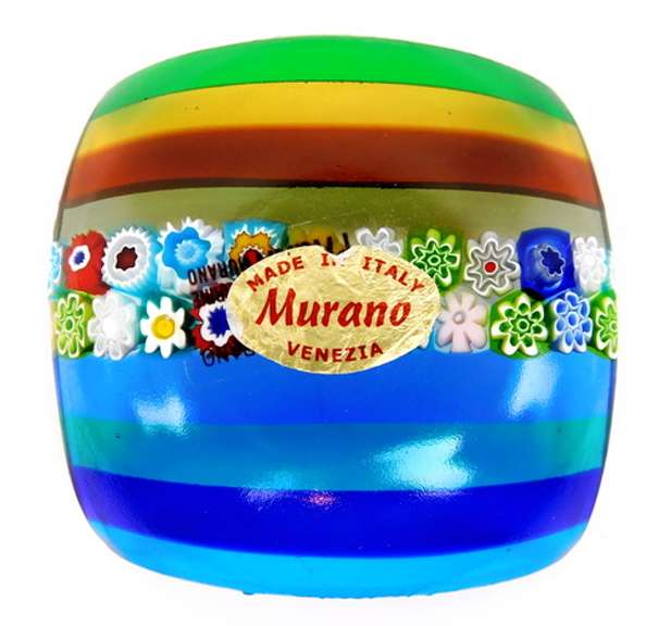 Italian Murano Small Art Glass Dish