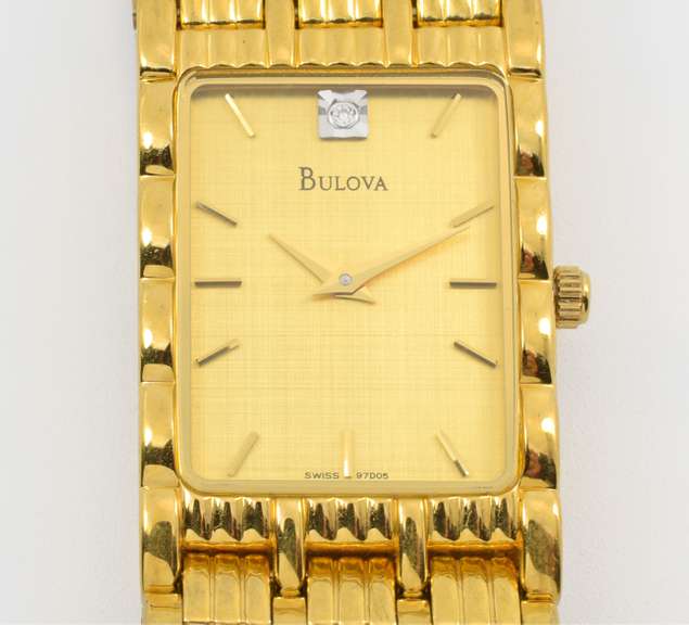 Dressy Vintage Men's Bulova Quartz Watch