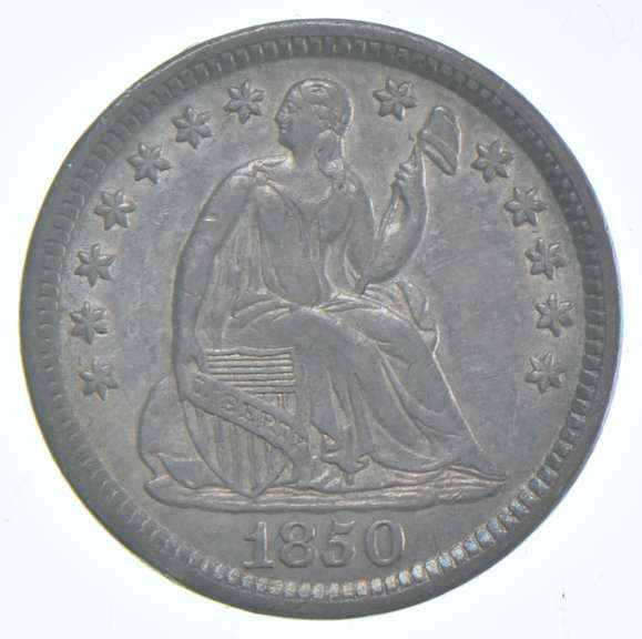 1850 Seated Liberty Half Dime