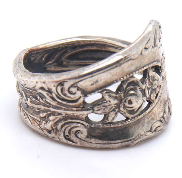 Vintage Sterling Silver Chain and Ring