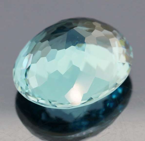 34.99ct top blue green hue created Amethyst