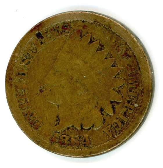 1864 Copper Nickel Indian Head Cent