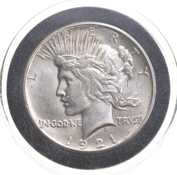 1921 Peace Silver Dollar