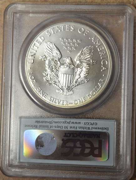 2013-(W) American Silver Eagle PCGS MS69 First Strike