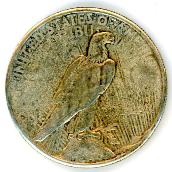 1927 Peace Silver Dollar