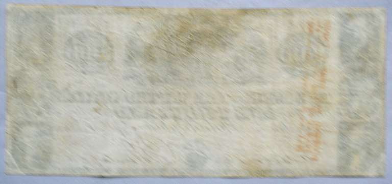 Rare $1000 Sept 4 1840 Bank Of The United States Blue Ink Note.
