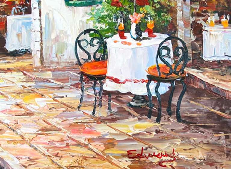 BEAUTIFUL HAND PAINTED OIL PAINTING ON CANVAS