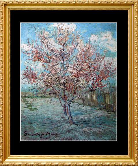 Vincent Van Gogh, Pink Peach Tree in Blossom