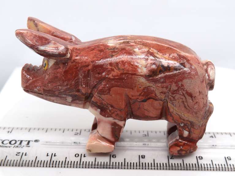 Pig Animal Hand Carving