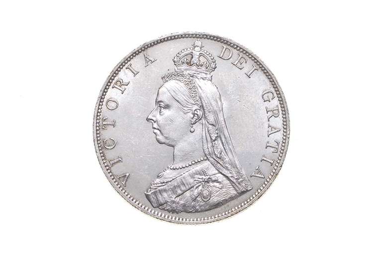 1887 Great Britain Double Florin