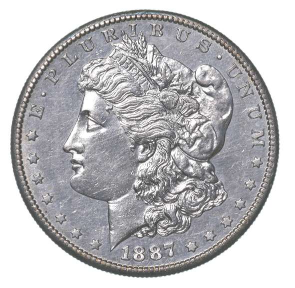 1887-S Morgan Silver Dollar