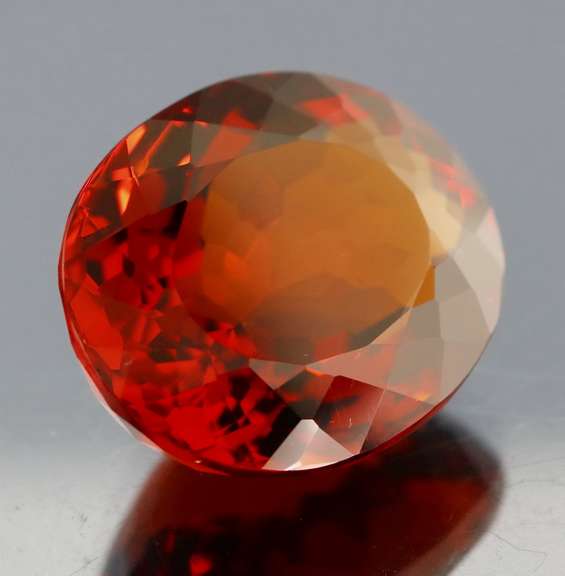 Ravishing top color 37.35ct high caliber Hydrothermal Citrine