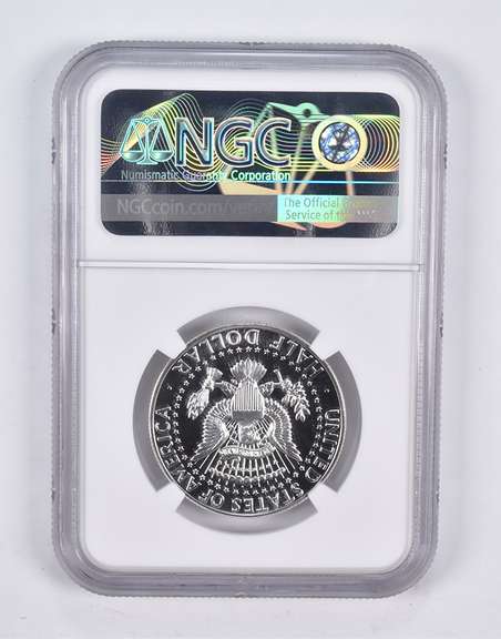 PF64 CAM 1964 Kennedy Half Dollar Type 1 REV Straight G NGC
