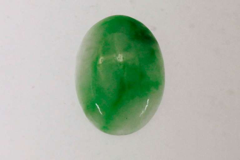 Fine Natural Jadeite Cabochon