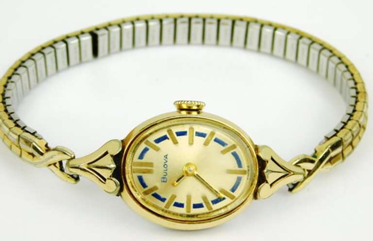 Ladies Vintage Bulova Wrist Watch, Runs
