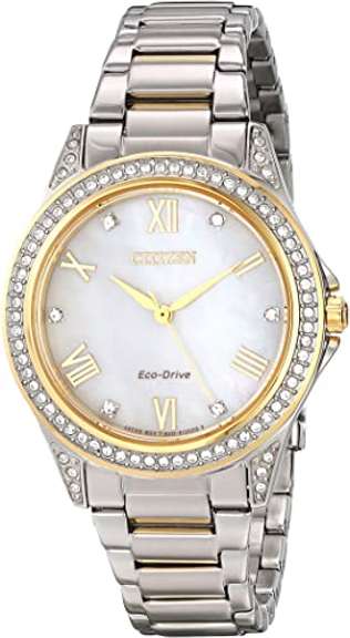 Citizen Mother-Of-Pearl Dial Eco Drive, New In Box.