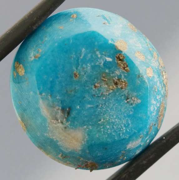 Huge! 29.50ct well marbled Persian blue Turquoise